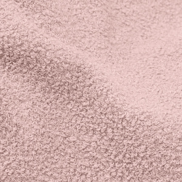 Sitzkissen - Bouclé Pink Fabric Close-up Image