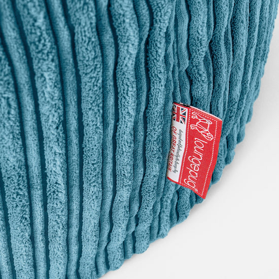 Bubble Sitzsack Sofa - Cord Türkis 04