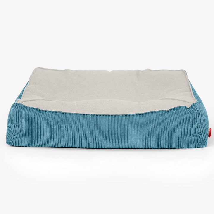 Das Slouchy Sitzsack Sofa - Bouclé & Cord Türkis 02