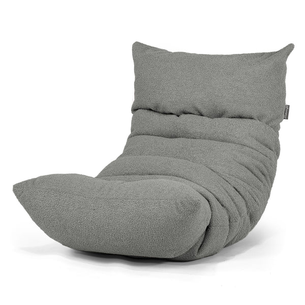 Eva Lounge Sitzsack - Bouclé Grau