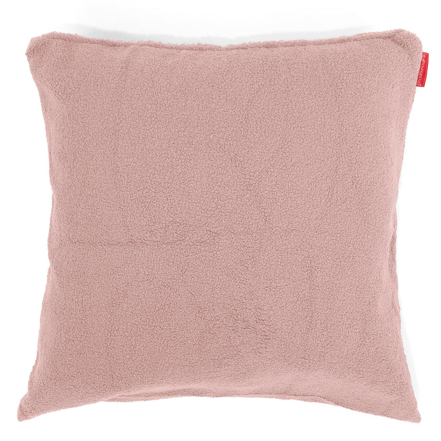 Extra Große Dekokissen / Sofa Kissenbezug 70 x 70cm - Bouclé Pink 01