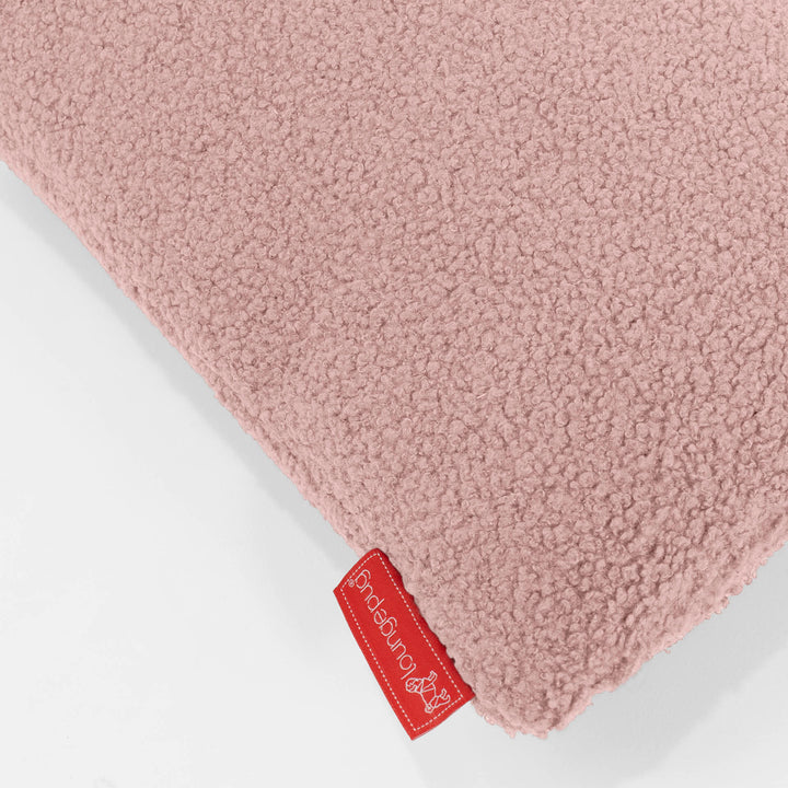 Extra Große Dekokissen / Sofa Kissenbezug 70 x 70cm - Bouclé Pink 02