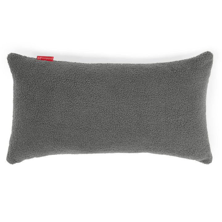 Riesen Dekokissen / Sofa Kissenbezug 40 x 70cm - Bouclé Grau 01