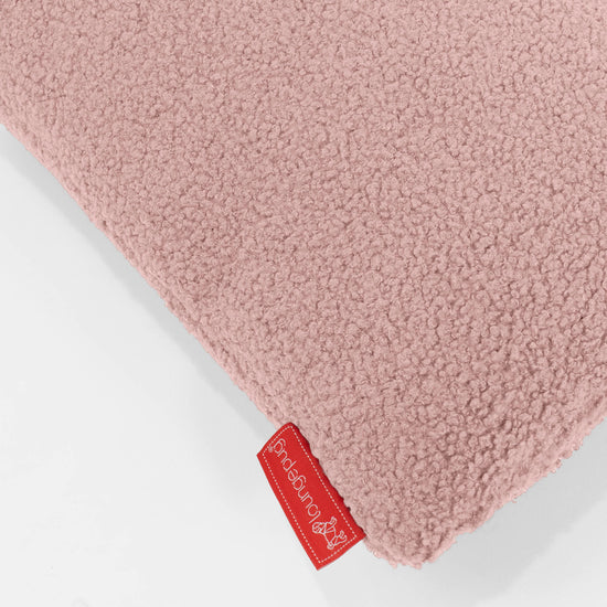 Riesen Dekokissen / Sofa Kissenbezug 40 x 70cm - Bouclé Pink 02