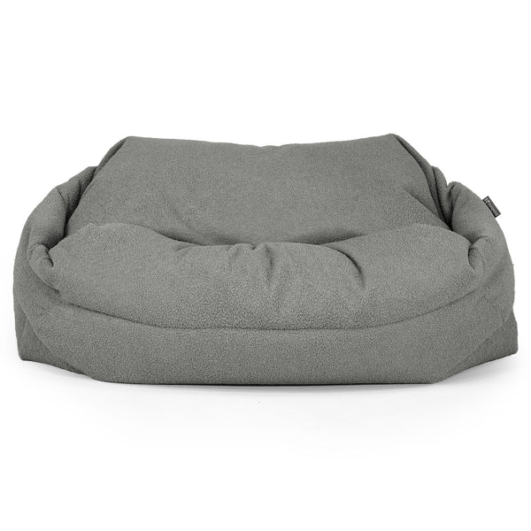 Sabine Sitzsack Sofa - Bouclé Grau