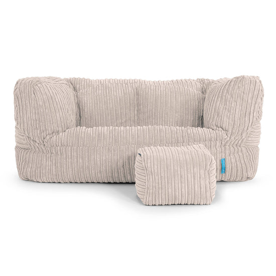 Kindersofa Albert 2-6 jahren - Cord Elfenbein_02