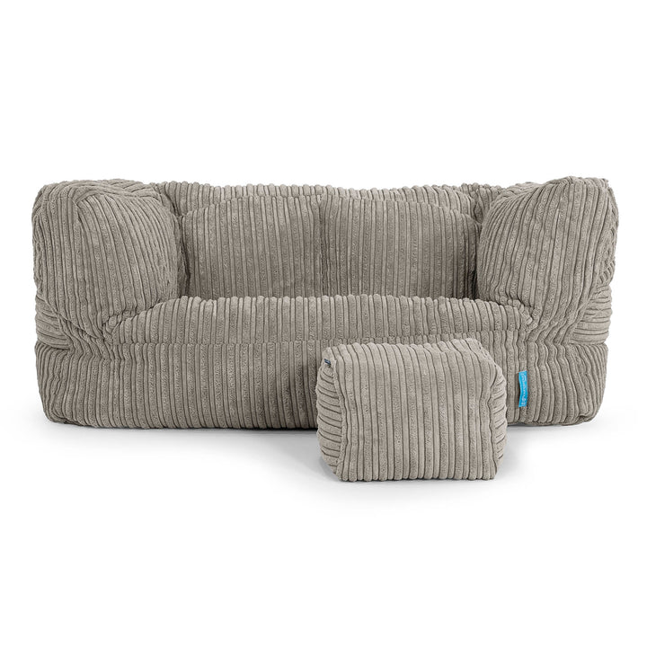 Kindersofa Albert 2-6 jahren - Cord Nerzfarben_02