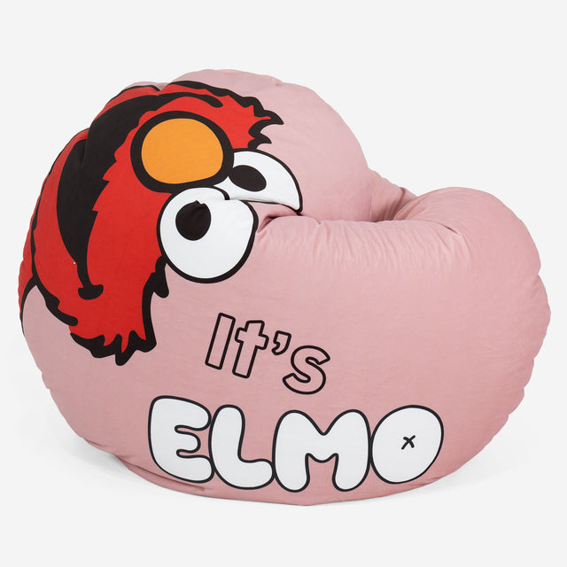 Junior Flexiforma Kinder Sitzsackstuhl 2-14 Jahre - It's Elmo 01