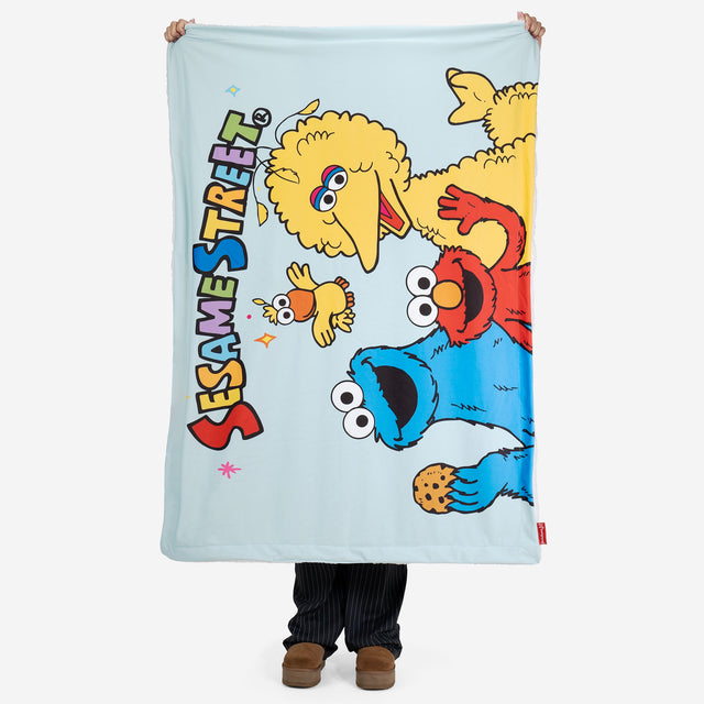 Kuscheldecke / Tagesdecke - Sesame Street 01