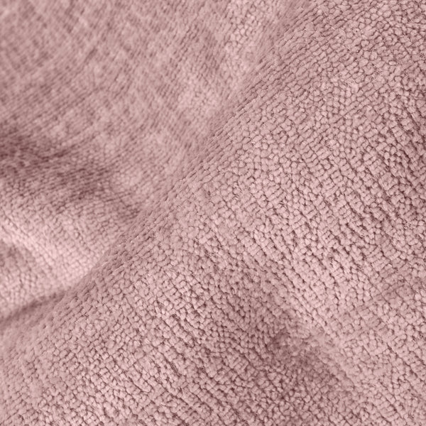 Groß Fußhocker - Chenille Pink Fabric Close-up Image