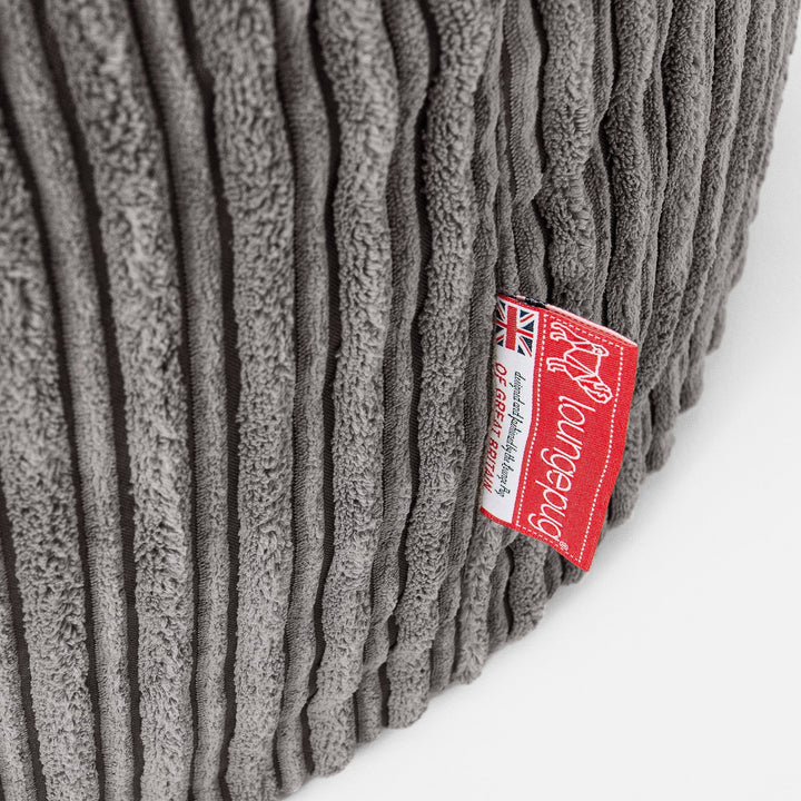 Bubble Sitzsack Sofa - Cord Schiefergrau 03