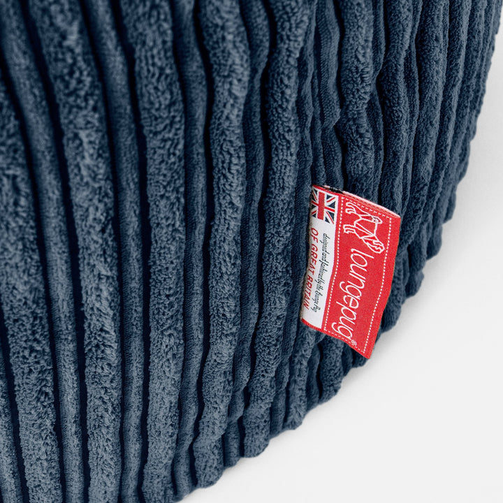 Mega-Mammoth Sofa Sitzsack XXL - Cord Marineblau 05