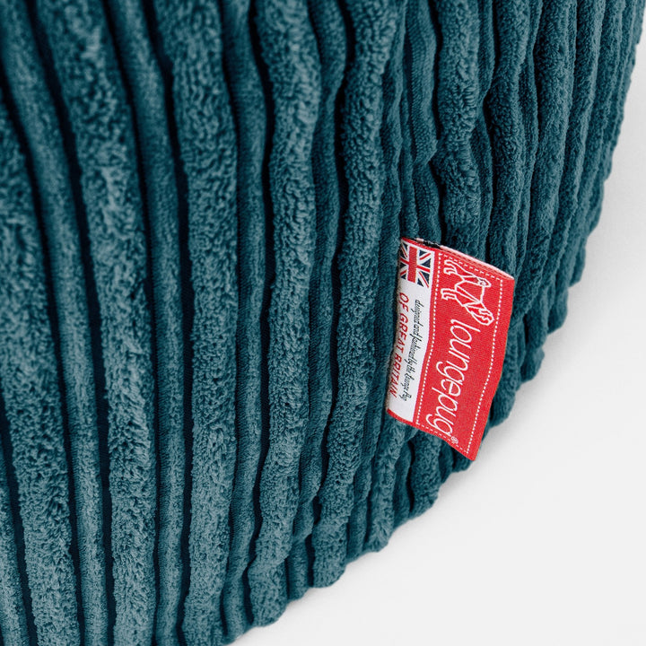 Mega-Mammoth Sofa Sitzsack XXL - Cord Blaugrün 05