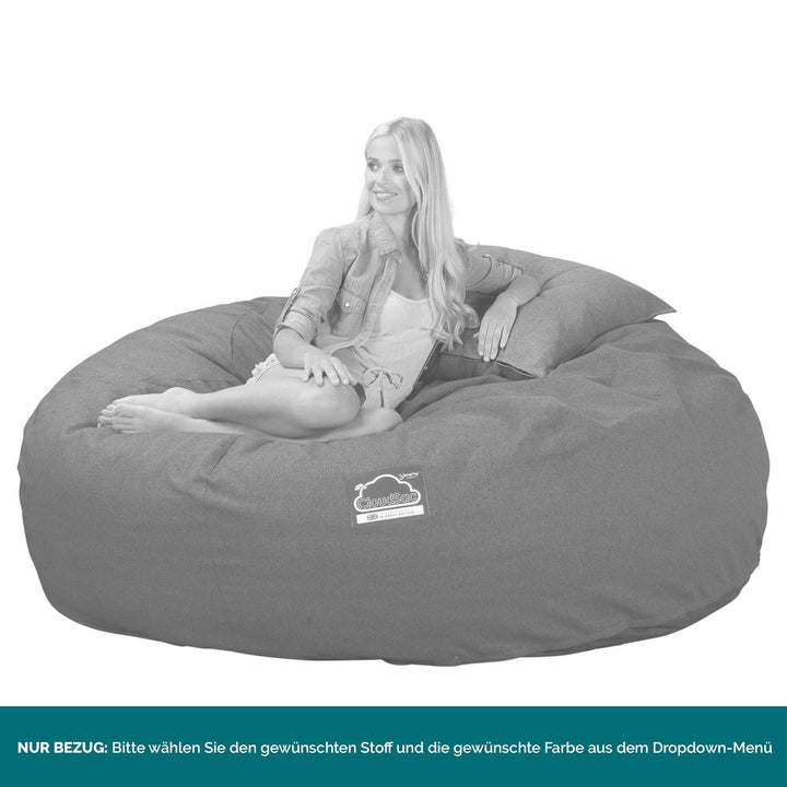 CloudSac 3000 XXL Kingsize Memory-Schaum Sitzsacksofa NUR BEZUG - Ersatzteile 01