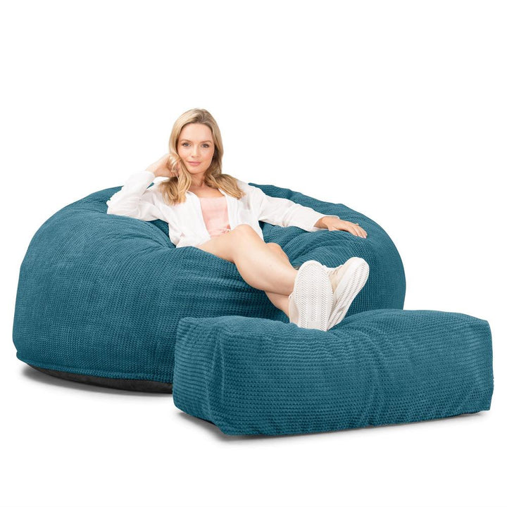 CloudSac 1010 Riesen Memory- Schaum XXL Sitzsacksofa NUR BEZUG - Ersatzteile 012