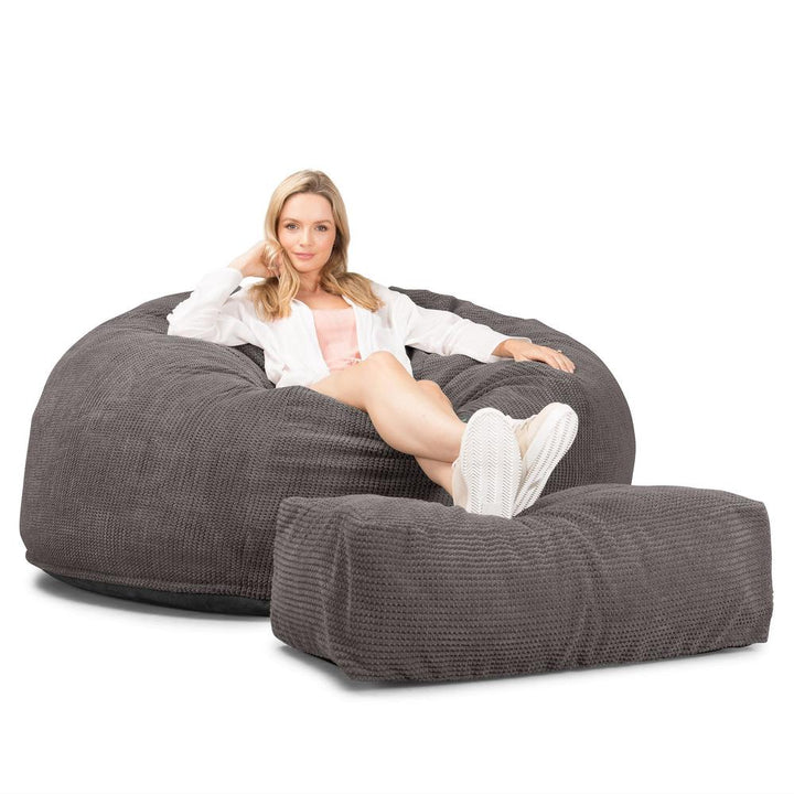 CloudSac 1010 Riesen Memory- Schaum XXL Sitzsacksofa NUR BEZUG - Ersatzteile 08