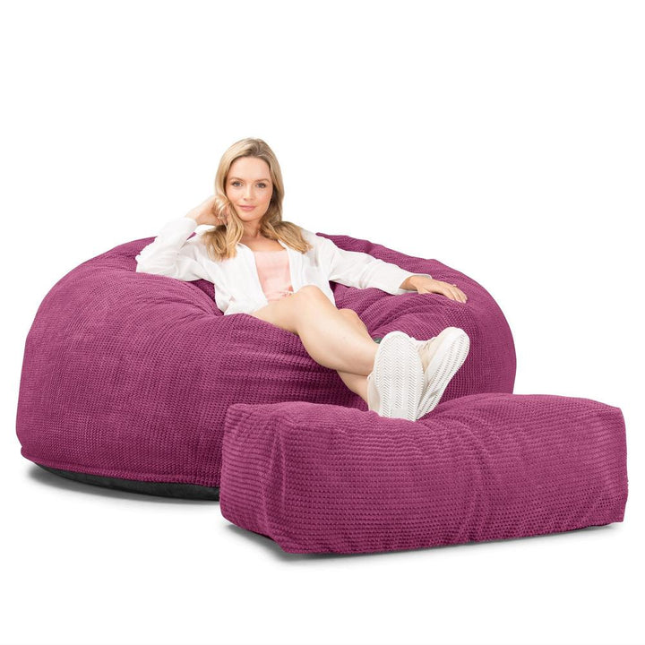 CloudSac 1010 Riesen Memory- Schaum XXL Sitzsacksofa NUR BEZUG - Ersatzteile 011