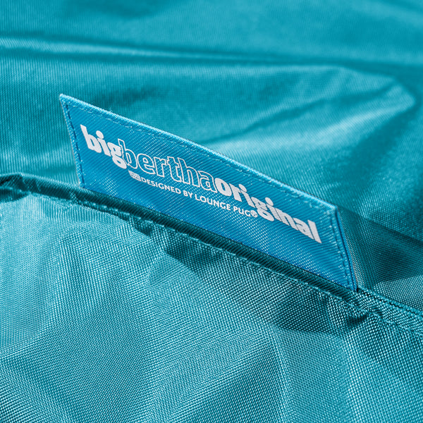 Sitzsack XXL Gaming - SmartCanvas™ Aqua Fabric Close-up Image