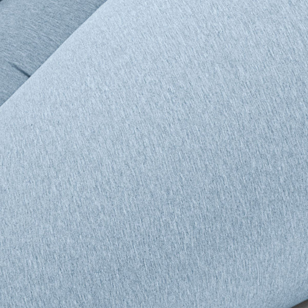 Grande XL Sitzsack - Elastische Baumwolle Baby Blau Fabric Close-up Image