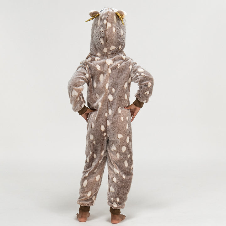 Bedruckter Rentier Onesie für Kinder 05