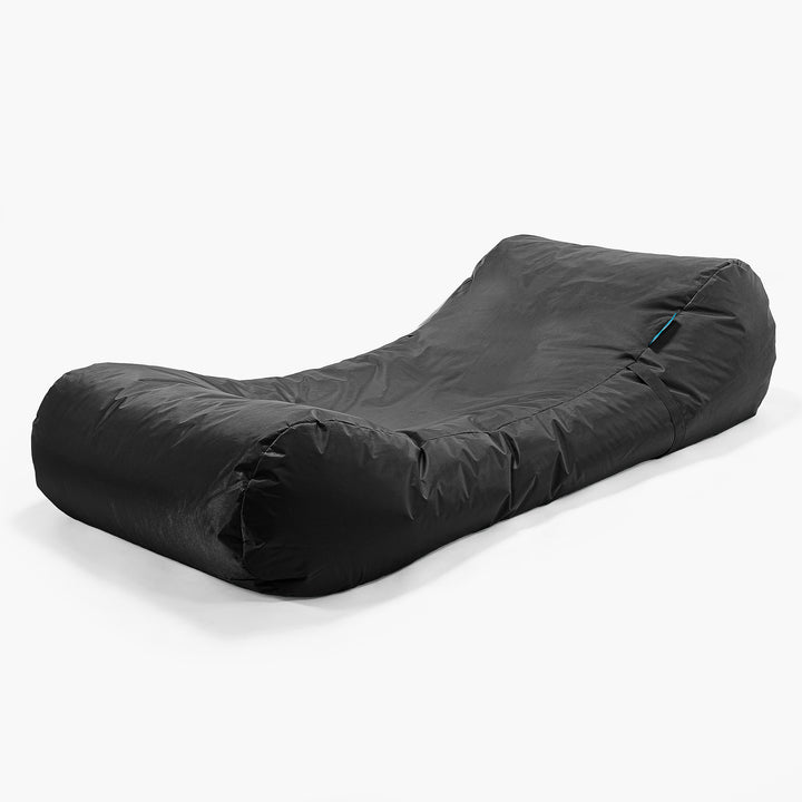 SmartCanvas™ Gartenliege Sitzsack - Schwarz 01