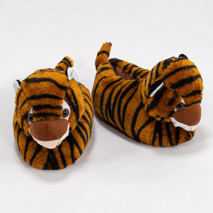 Kinder Hausschuhe im Tiger-Design 01