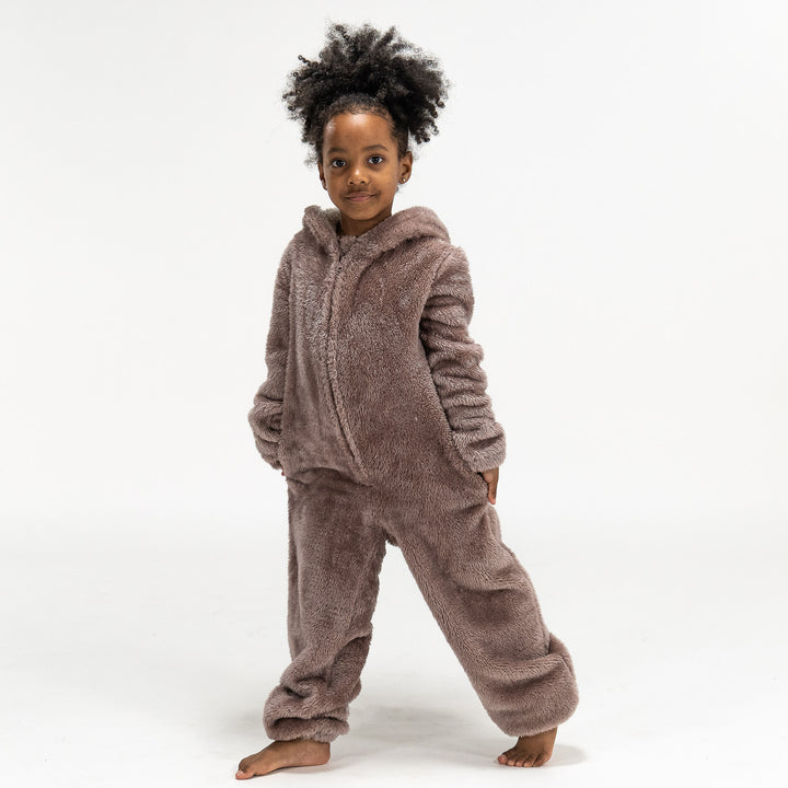 Kinder Rentier Fleece Onesie 04