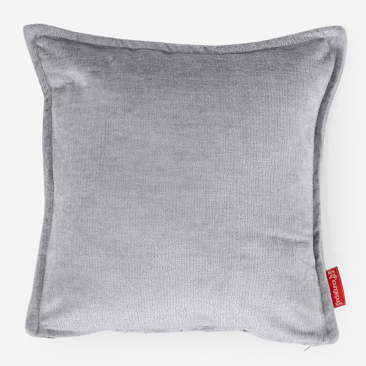 Dekokissen / Sofa Kissenbezug 47 x 47cm - Chenille Grau 01