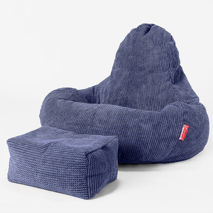 Ultra Lux Gaming Sitzsack - Pom-Pom Lila 02