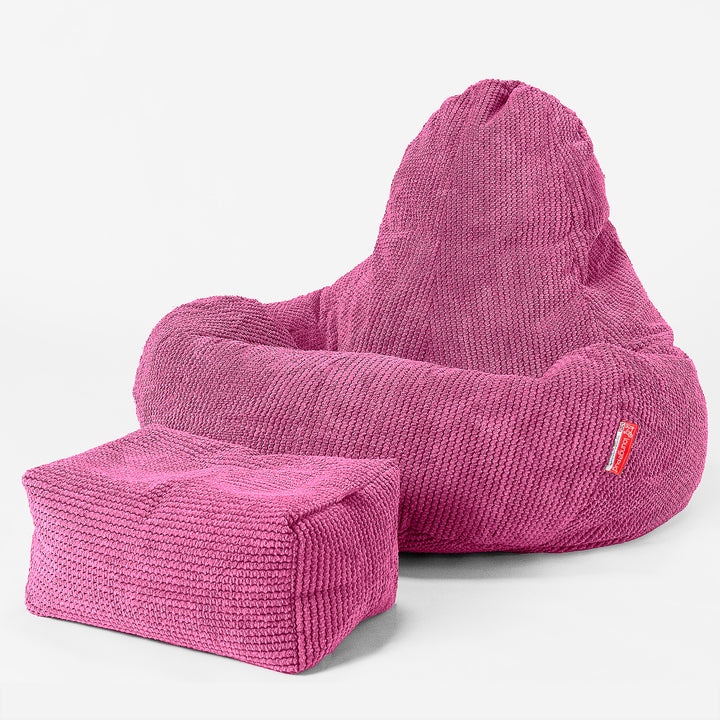 Ultra Lux Gaming Sitzsack - Pom-Pom Pink 02