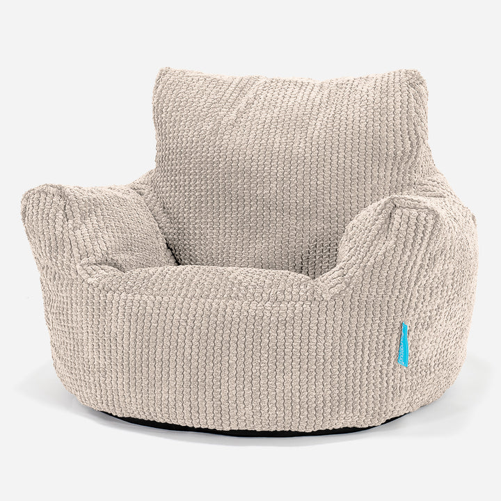 Klein Kindersessel Sitzsack 1-3 jahren - Pom-Pom Creme_01