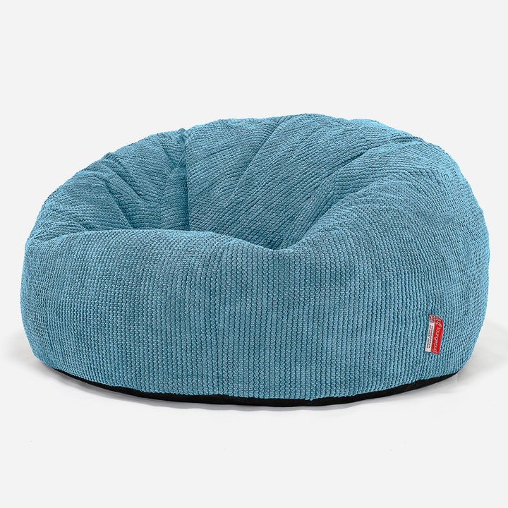 Kinder Sitzsack Sofa 6-14 Jahre - Pom-Pom Türkis 02