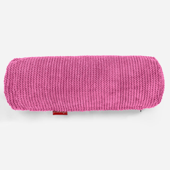 Nackenrolle Kissen 20 x 55cm - Pom-Pom Pink 02