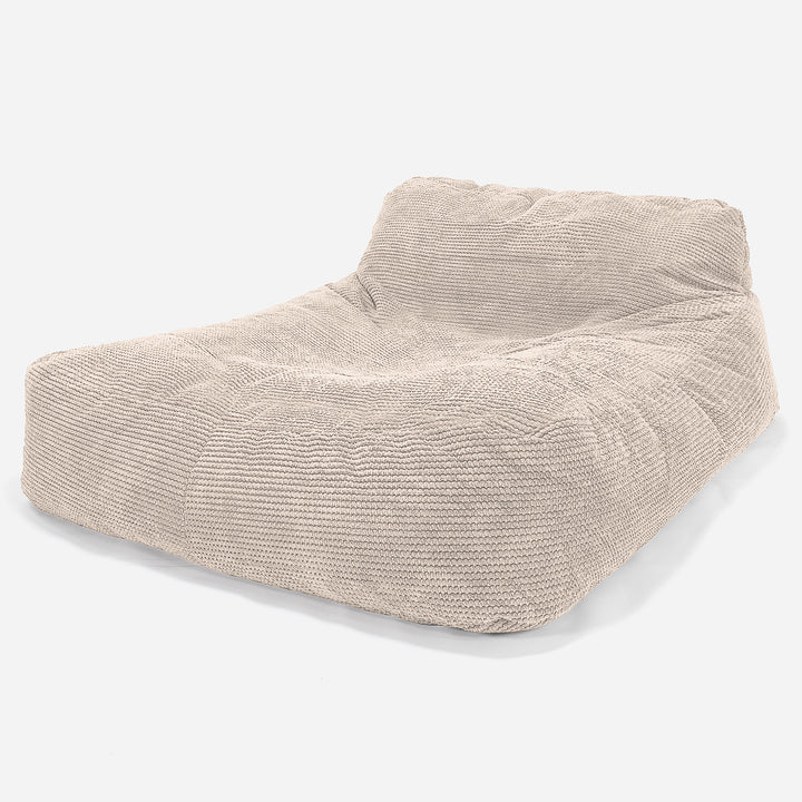 Schlafsofa Sitzsack - Pom-Pom Creme 01