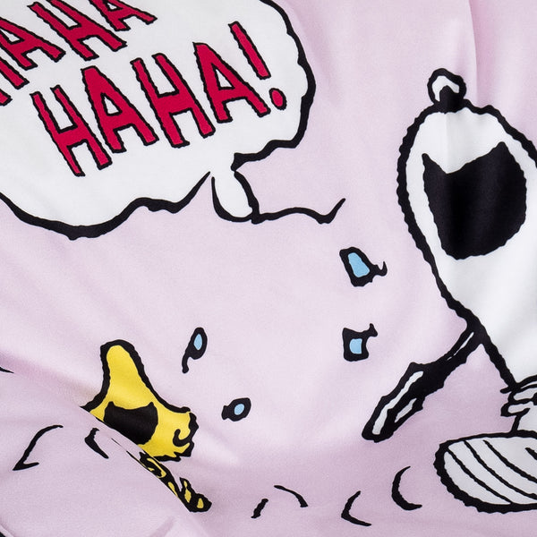 Snoopy Der Slouchy Kinder Sitzsack 2-6 Jahre - Lachen Fabric Close-up Image