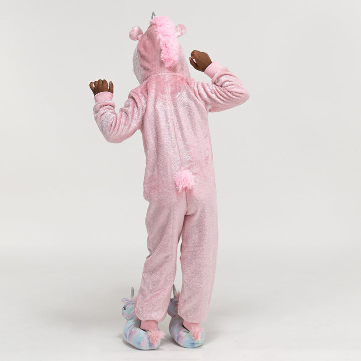 Weicher Fleece Einhorn-Onesie für Kinder 03